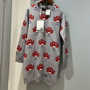 Authentic Love Moschino sweater dress